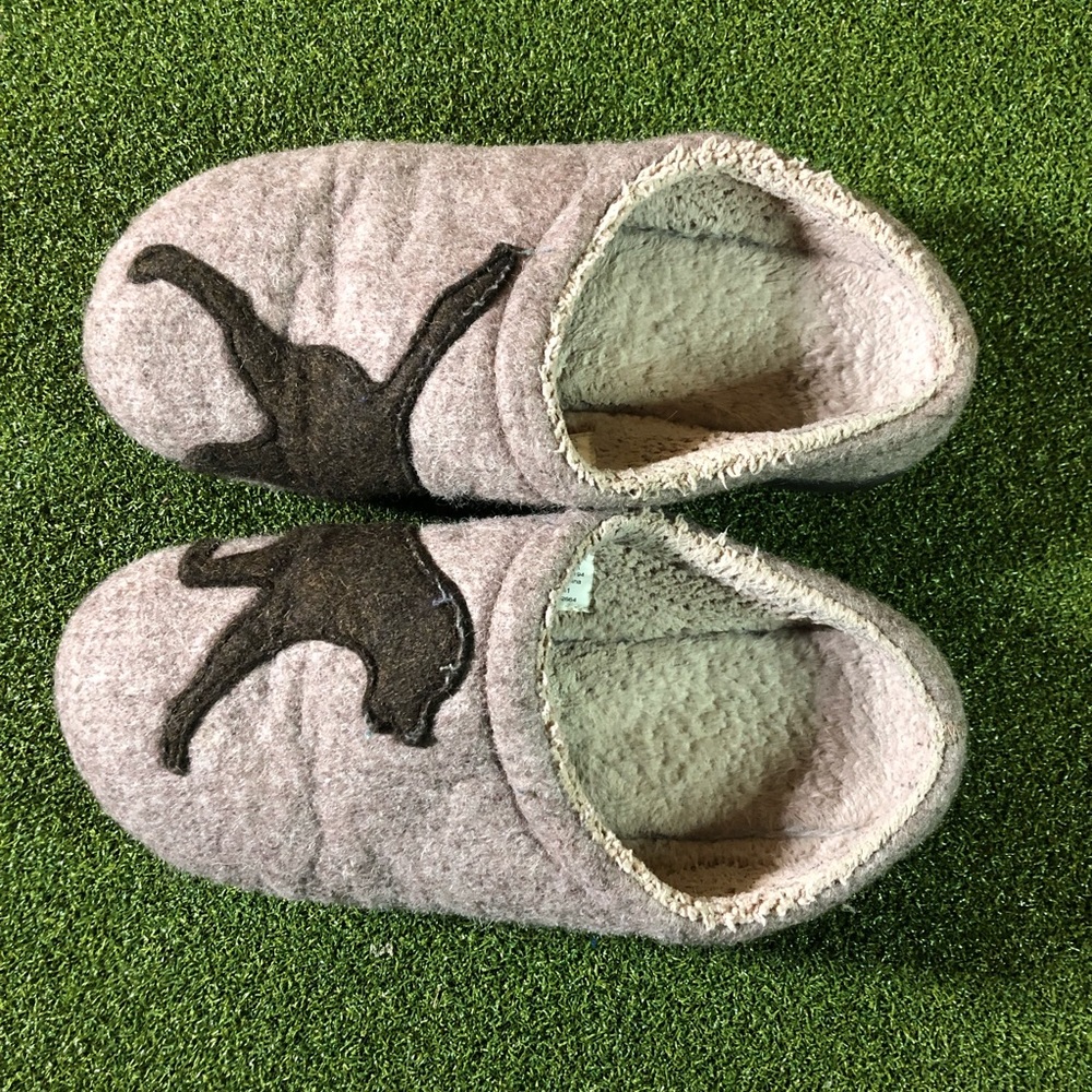 LL Bean Daybreak Scuffs Wool Lined Slippers Women’s 9 - Picture 5 of 6